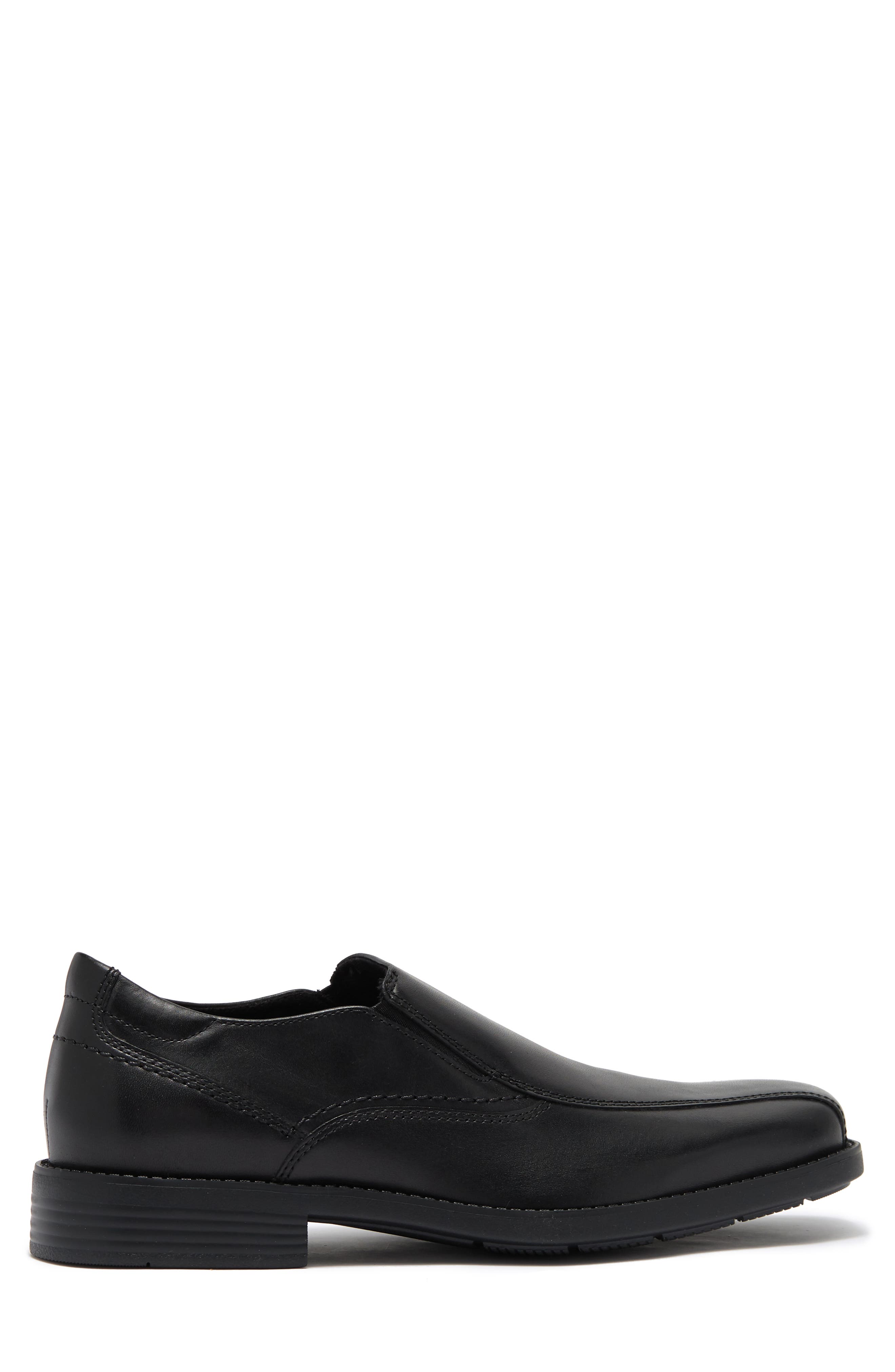 Rockport Mens Greyson Bike Toe Slip-On Shoes - Size 11 M - Black