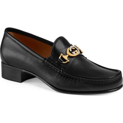 Gucci Tack Bit Loafer, Black