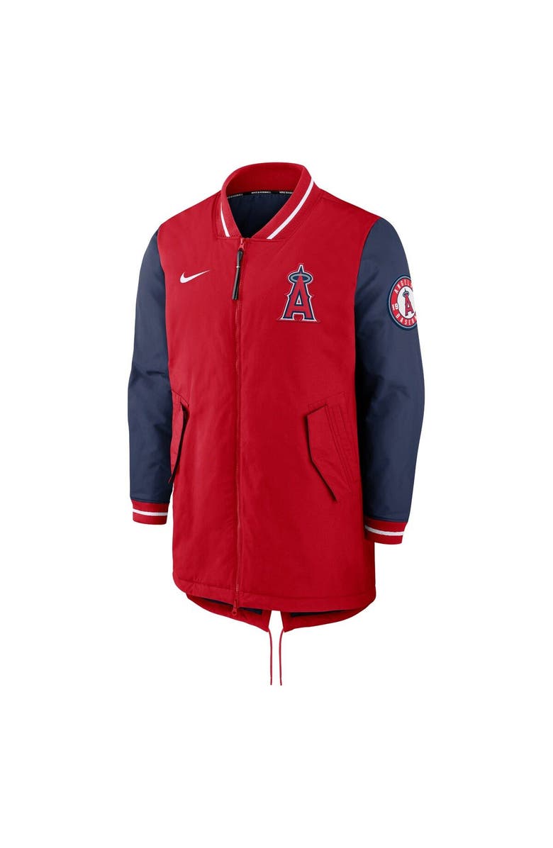 Nike Men's Nike Red Los Angeles Angels Authentic Collection Dugout ...