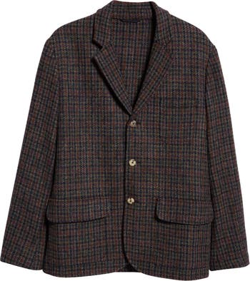 De Bonne Facture x DR Brushed Wool Tweed Cardigan Jacket - Ecru