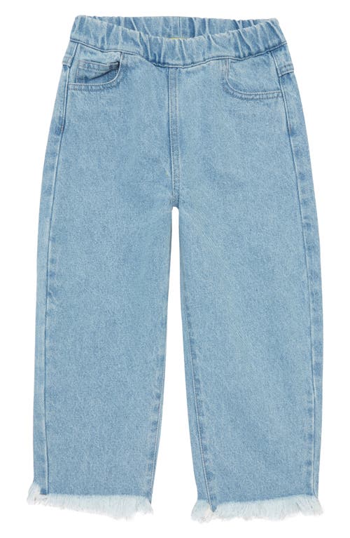 Marques'Almeida MARQUES ' ALMEIDA Kids' Baggy Pull-On Jeans in Baby Blue