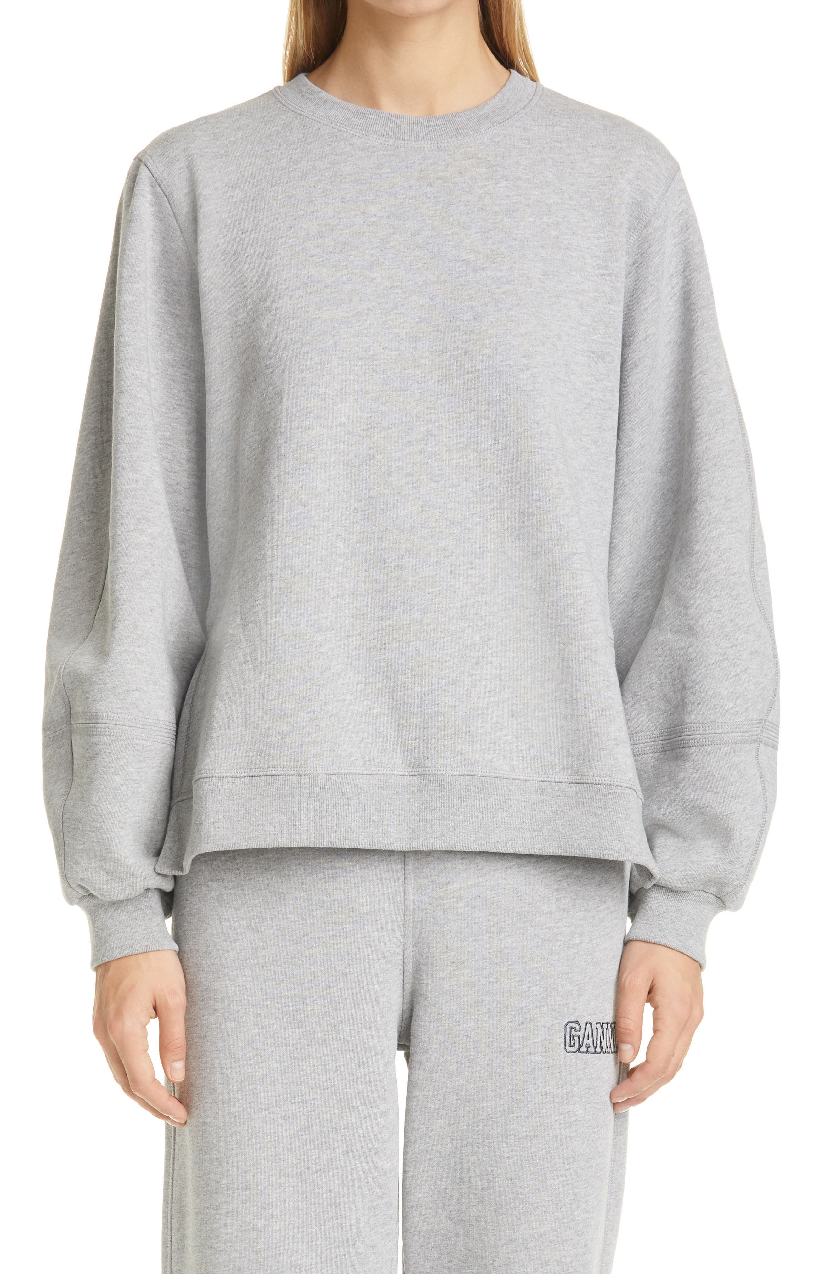 grey sweatshirt designer