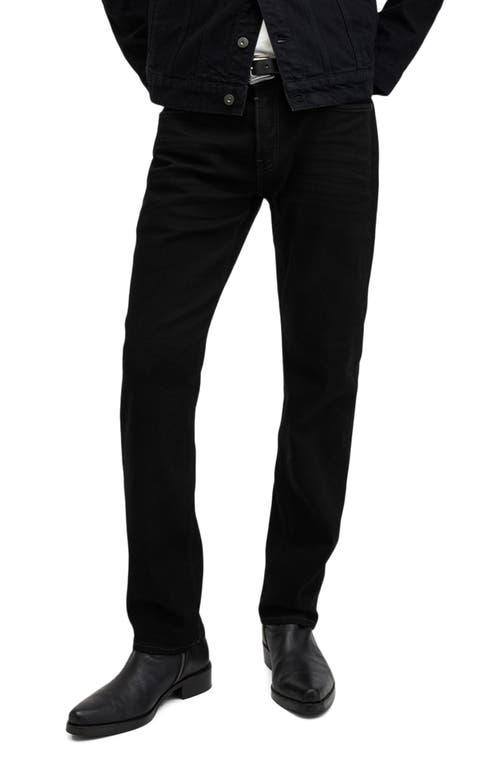 Shop Allsaints Iggy Skinny Jeans In Jet Black