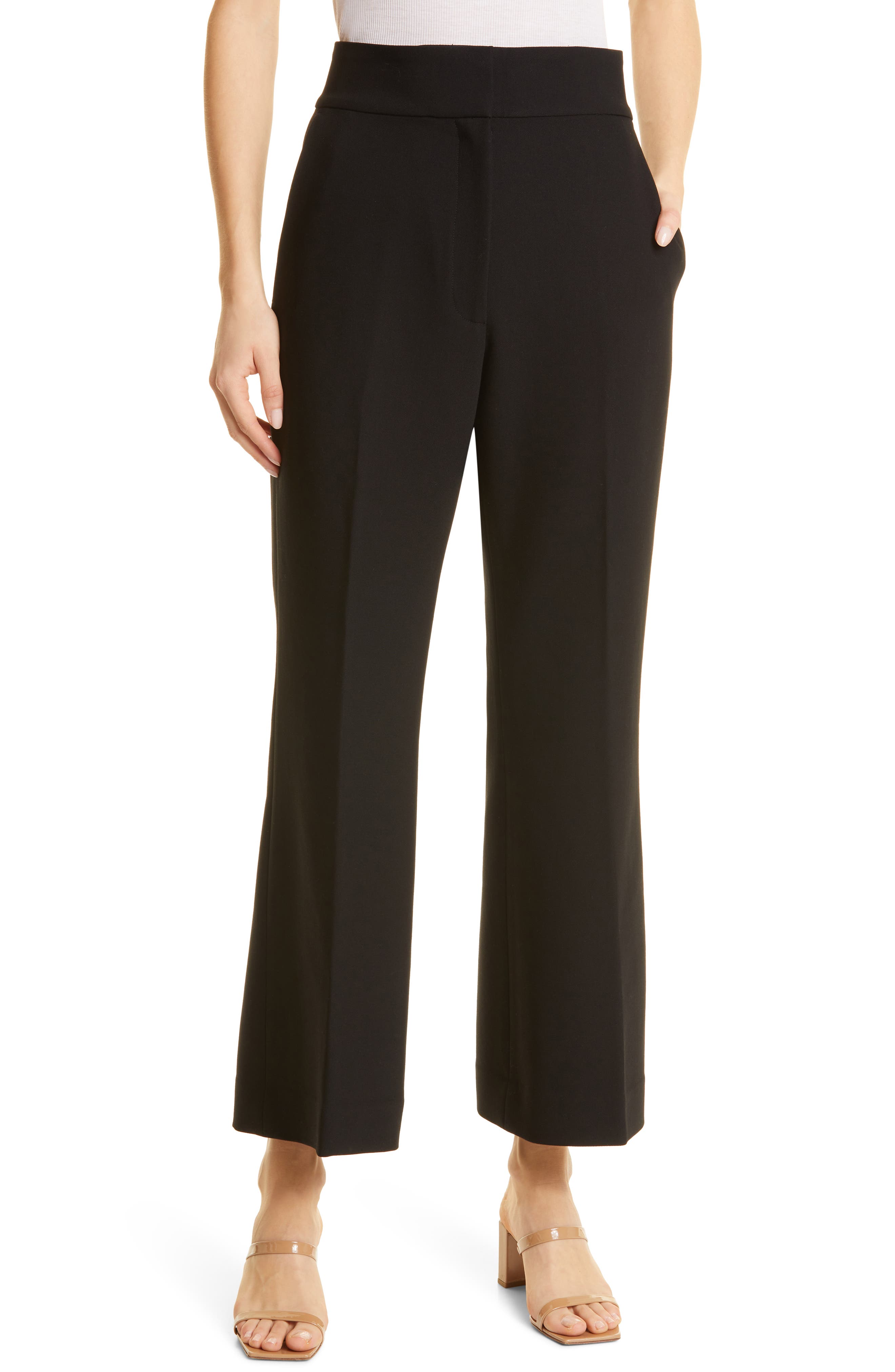 High Waist Flare Leg Trousers | Nordstrom