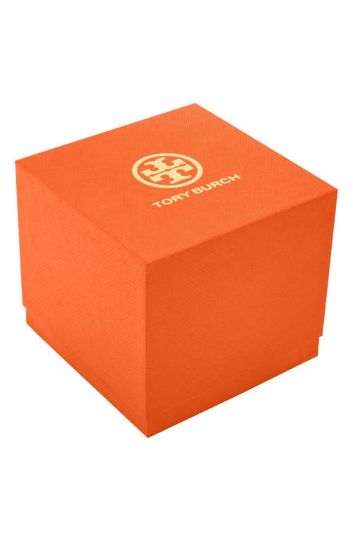 Shop Tory Burch The Mini Eleanor Bracelet Watch, 19mm X 28mm In Gold