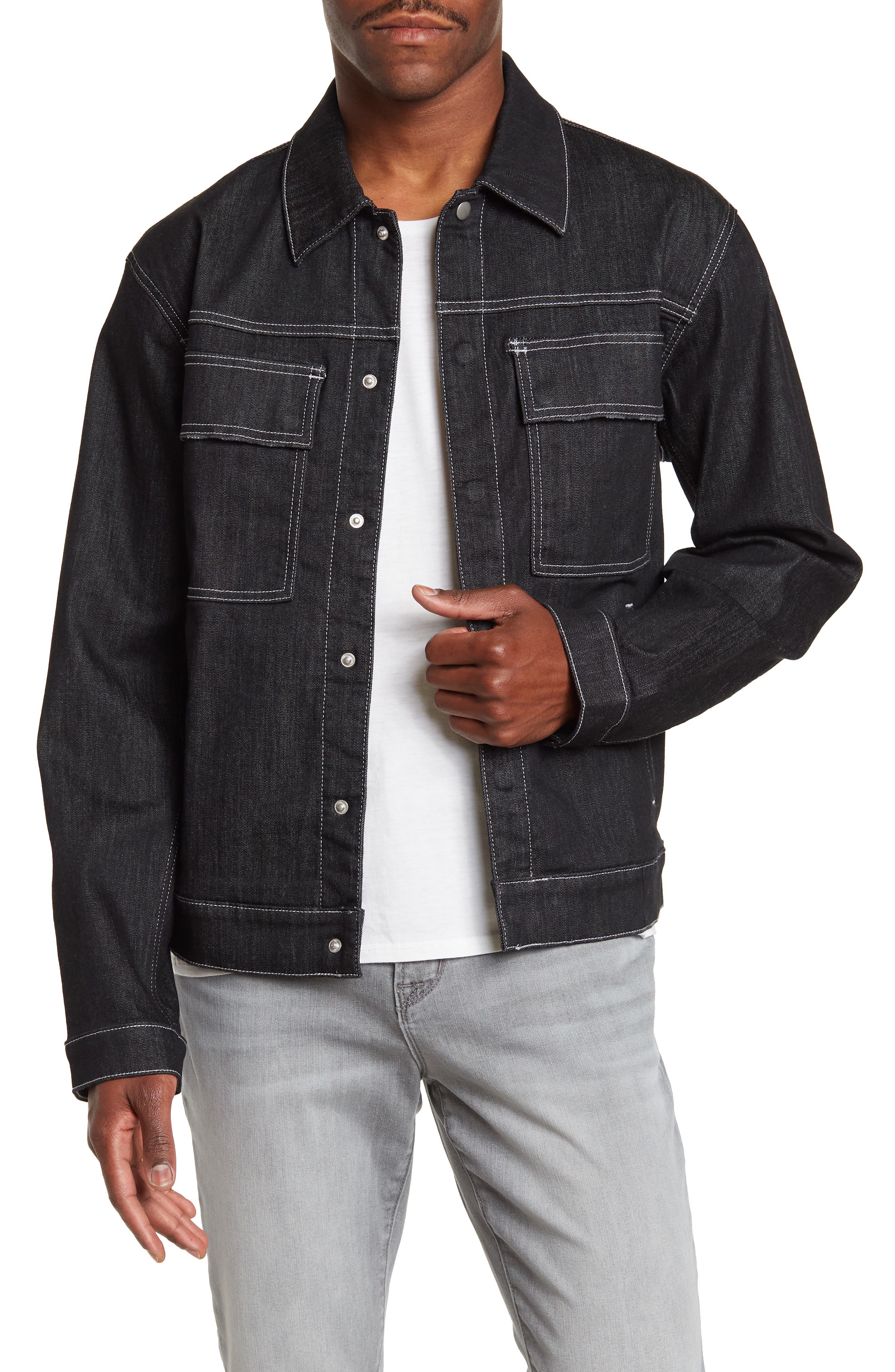 nordstrom rack mens jean jacket