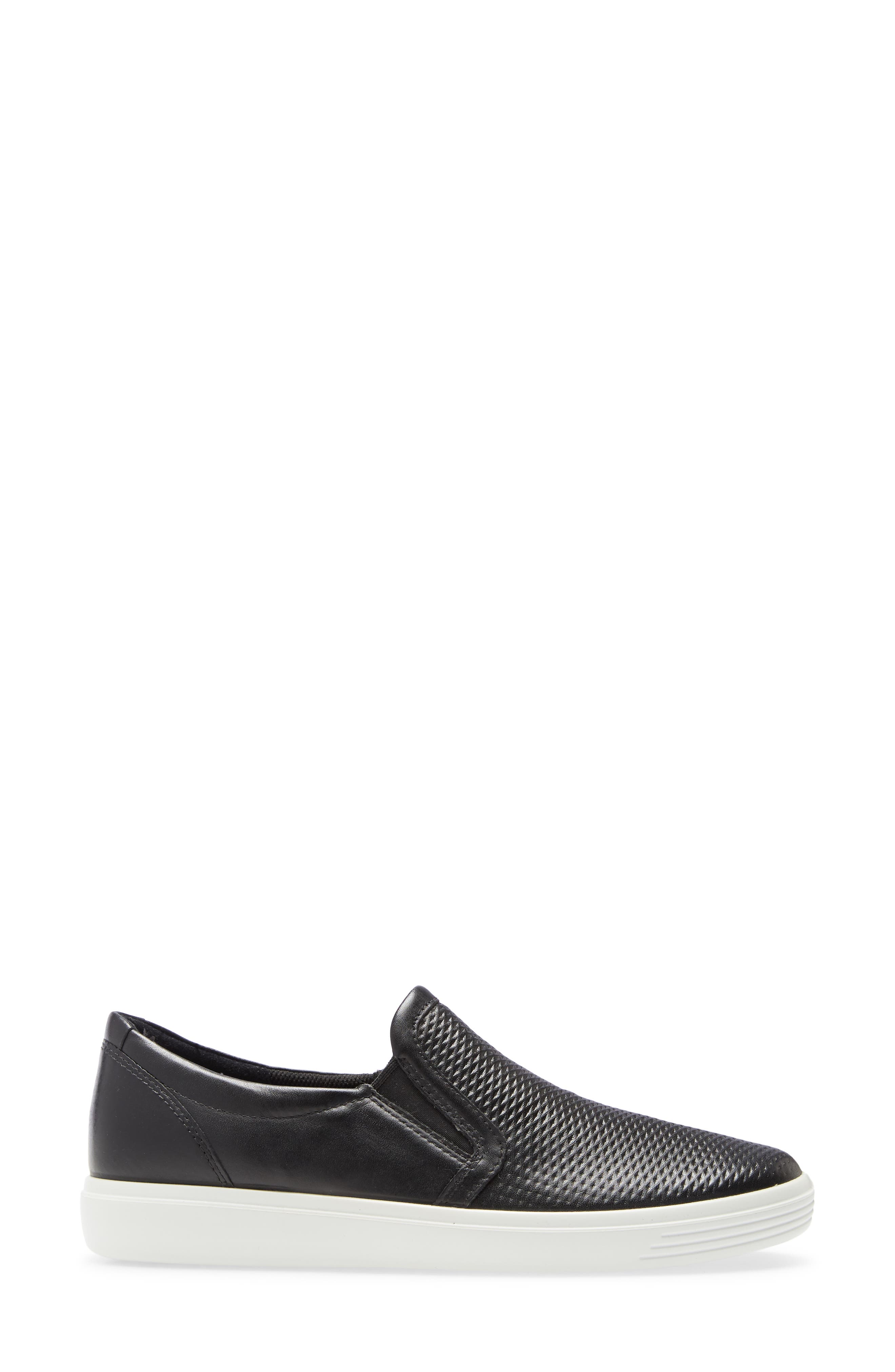 ECCO | Soft Classic Perforated Leather Slip-On Sneaker | Nordstrom Rack