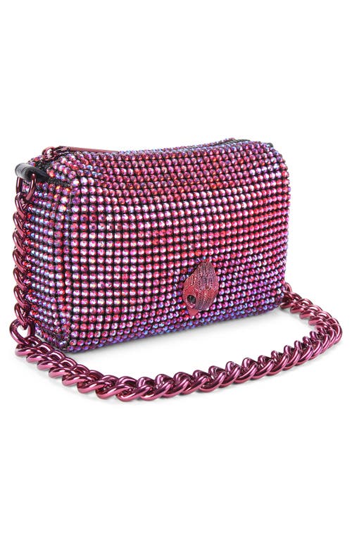 Kurt Geiger London Party Pouchette Shoulder Bag In Purple