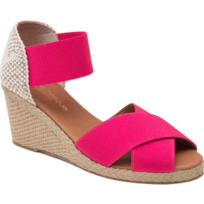 Andre Assous Erika Espadrille Wedge, Pink