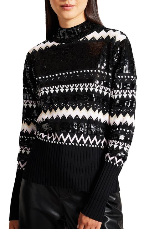 Limara Fair Isle Sequin Sweater