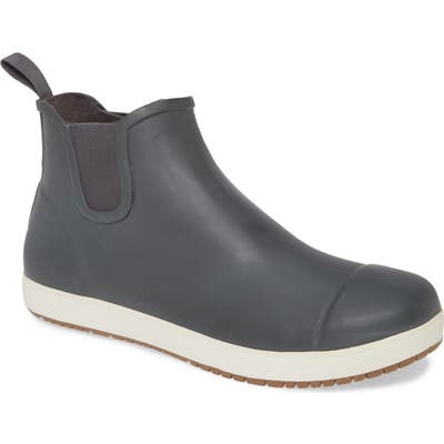 Bogs Overcast Waterproof Chelsea Boot, Grey