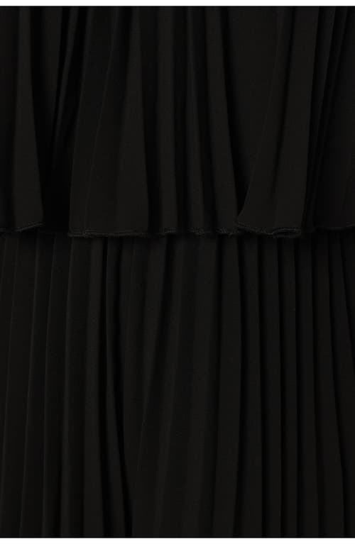 Petal And Pup Petal & Pup Magnolia Pleated Romper In Black