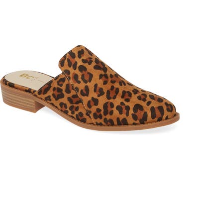 Bc Footwear Look At Me Vegan Mule- Brown