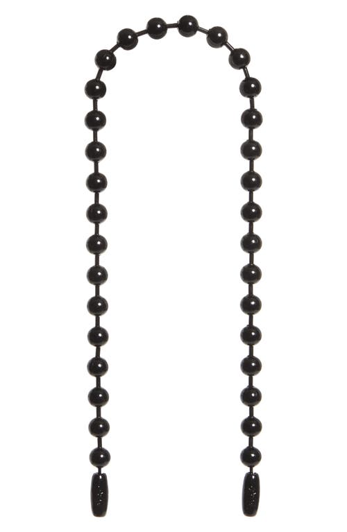 ossa Exploded Ball Chain Shoulder Strap in Black at Nordstrom