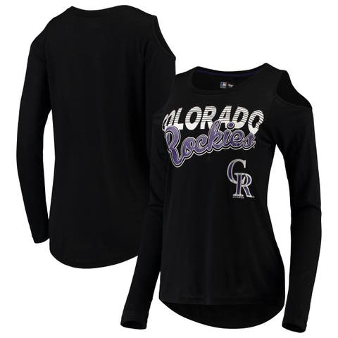 Youth Colorado Rockies Nolan Arenado Nike Black Player Name & Number T-Shirt