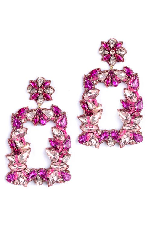 Deepa Gurnani Anushka Drop Earrings in Fuchsia at Nordstrom