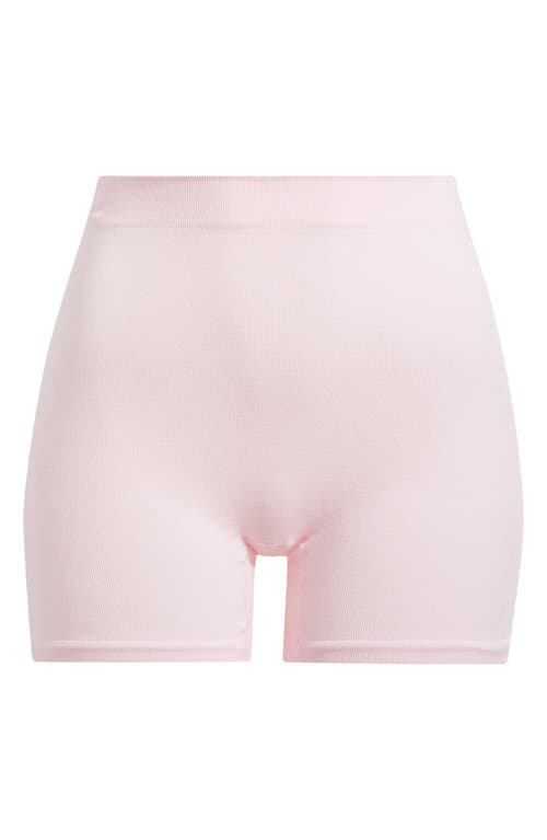 Shop Free People Modal Blend Rib Shorts In Ballerina Pink