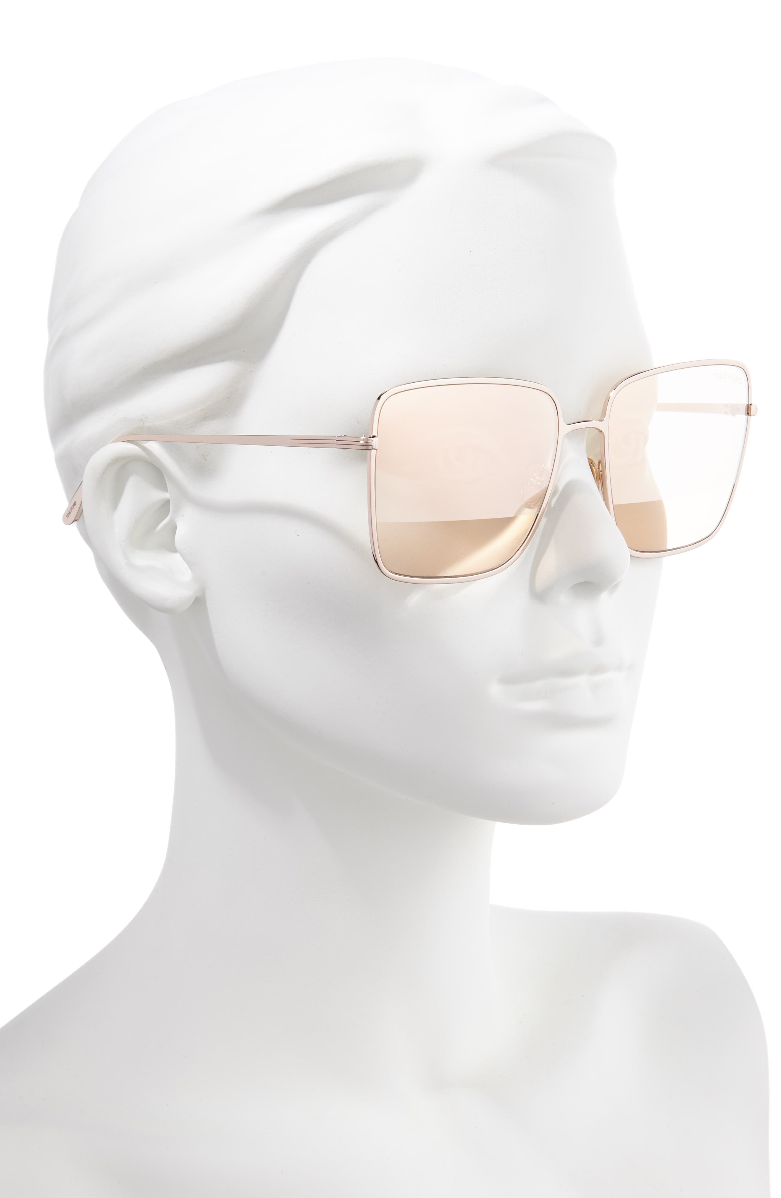 tom ford heather 60mm square sunglasses