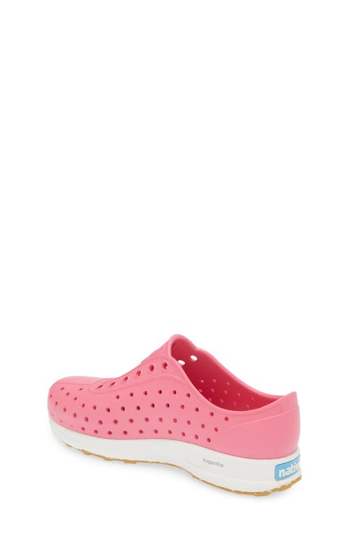 Native Shoes Robbie Sugarlite Slip-on Shoe In Hollywood Pink/shell White