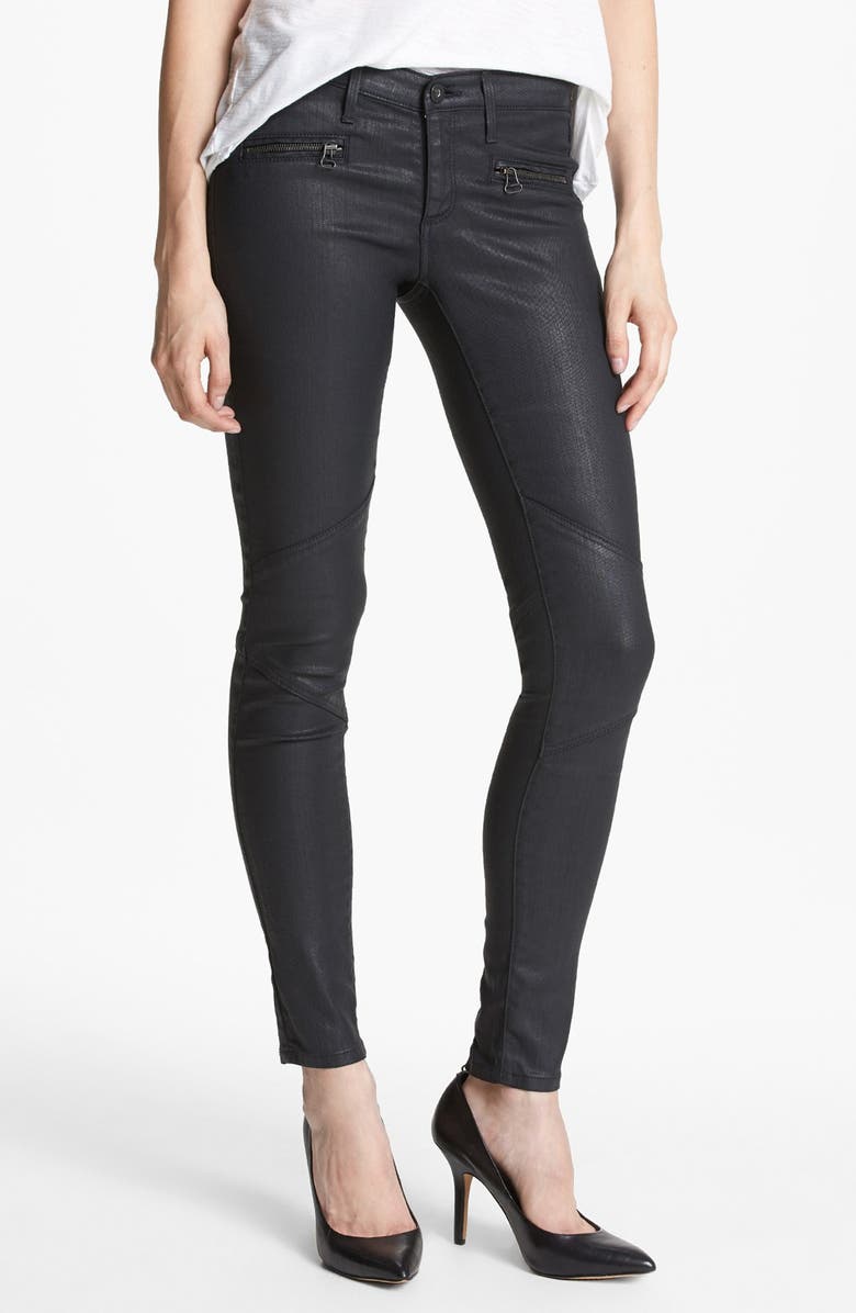 AG 'The Motto' Coated Ankle Leggings (BSC) | Nordstrom