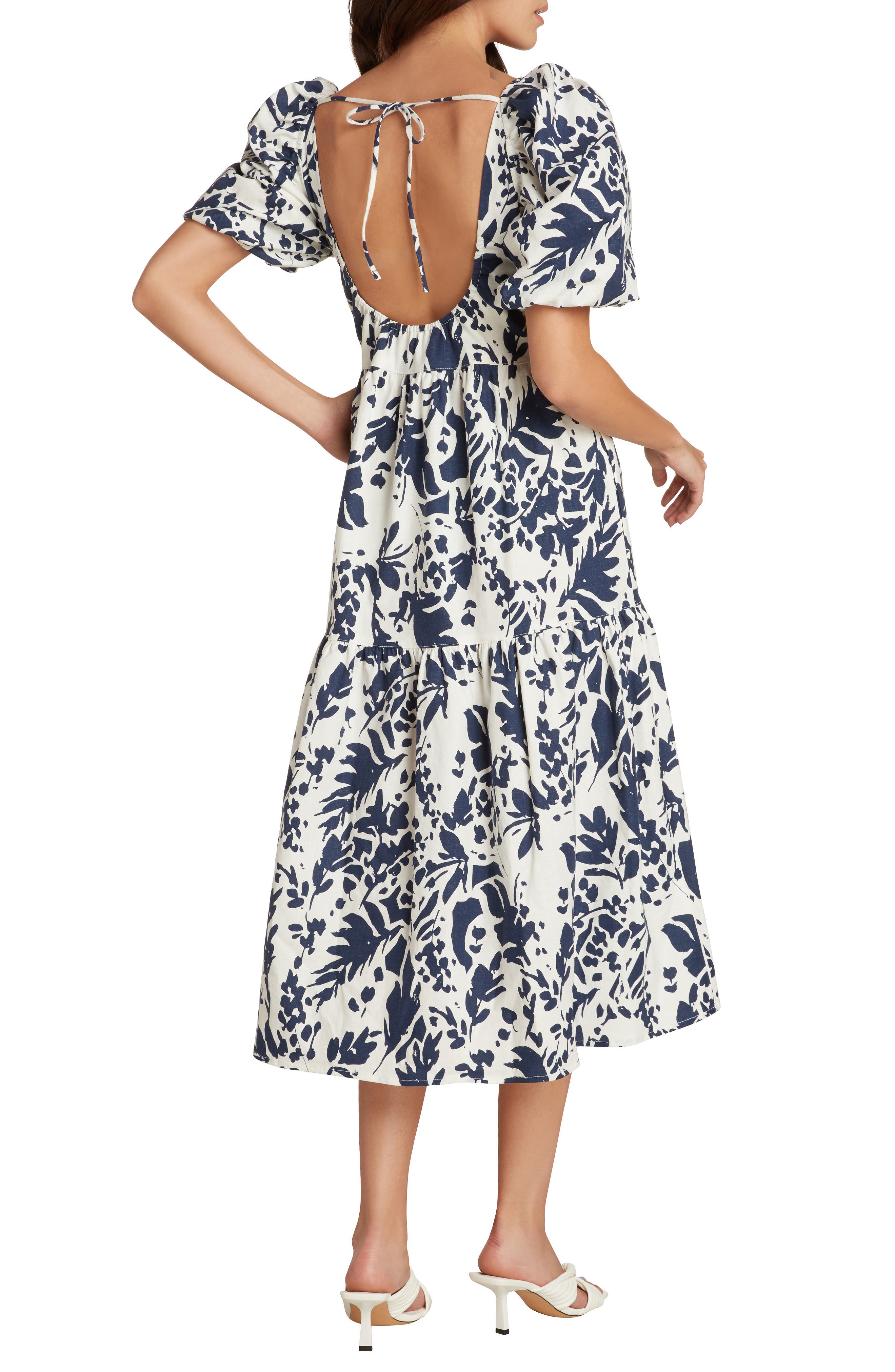 forever new willow printed midi dress