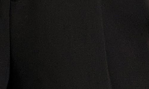 English Factory Pleated Shorts In Black