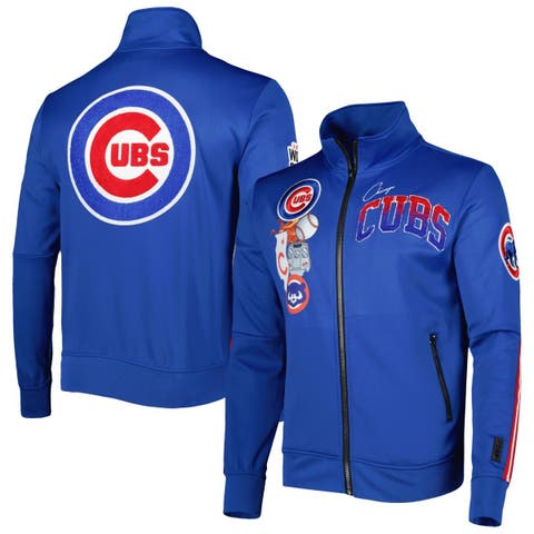 Chicago Cubs Columbia Fast Trek Royal Fleece Half-Zip Jacket Small