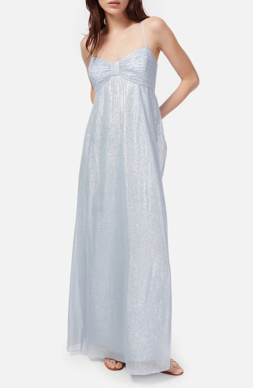 CAMI NYC Marceline Silk Blend Chiffon Maxi Dress Bluebell at Nordstrom,