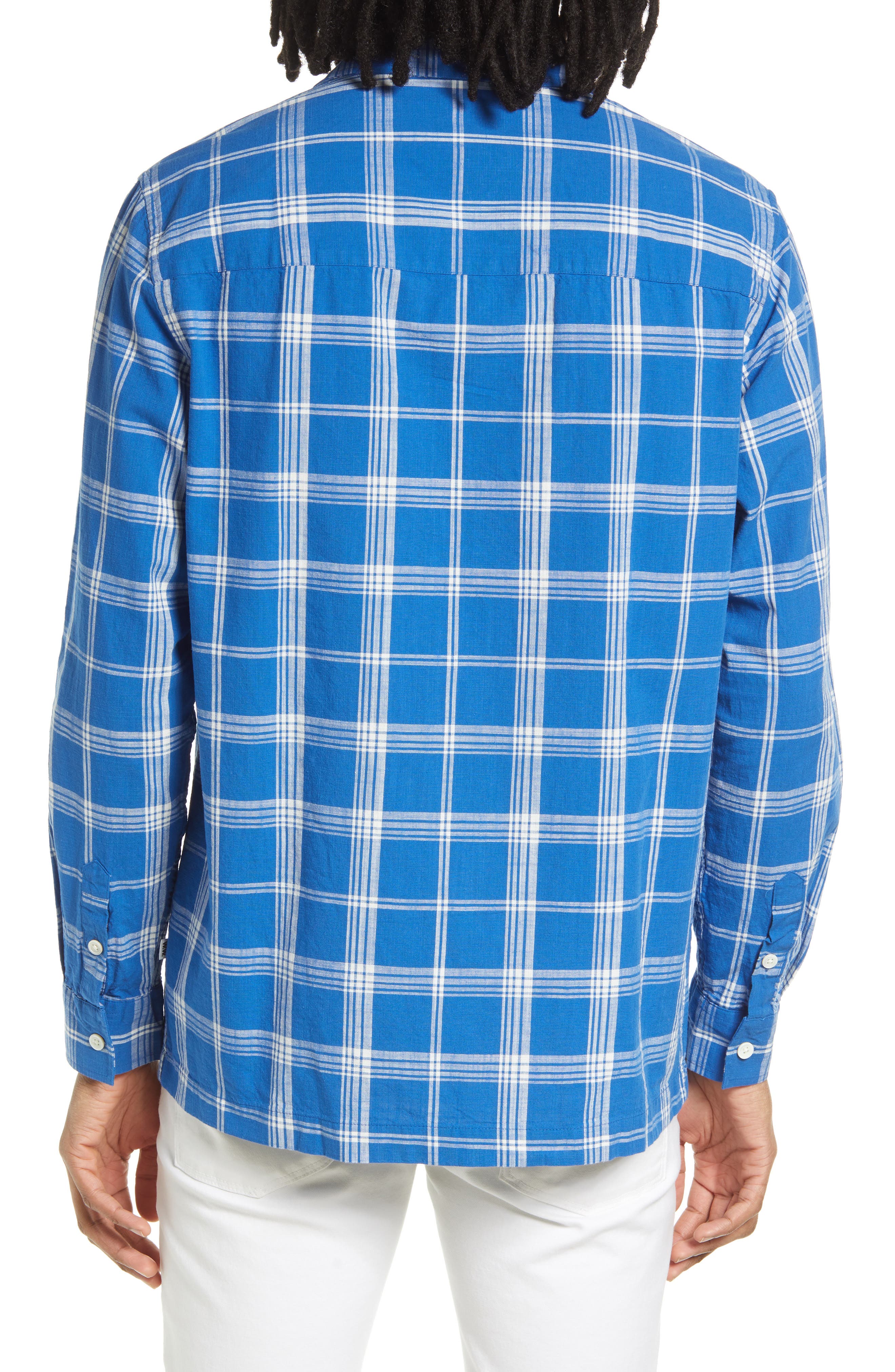 organic cotton plaid camp shirts