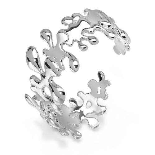 LUCY QUARTERMAINE LUCY QUARTERMAINE SPLASH HINGED BANGLE 