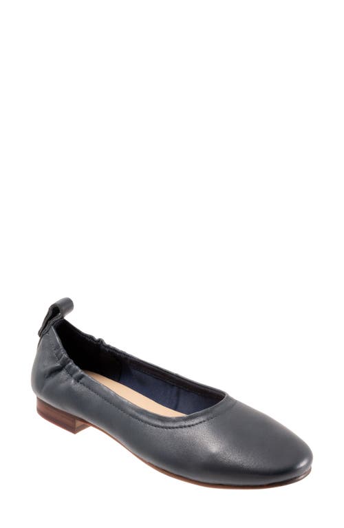 Trotters Gia Ballet Flat Navy at Nordstrom,