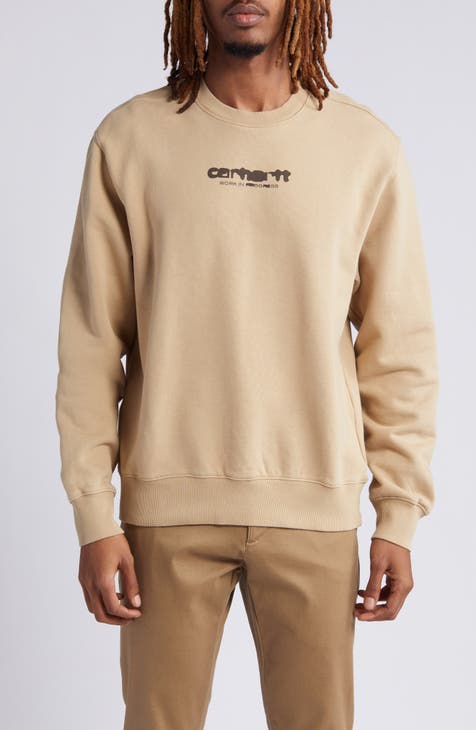 Tan on sale colored sweatshirt