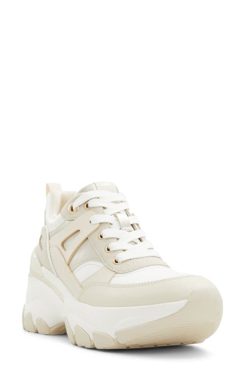 Shop Aldo Griedia High Top Sneaker In Open White