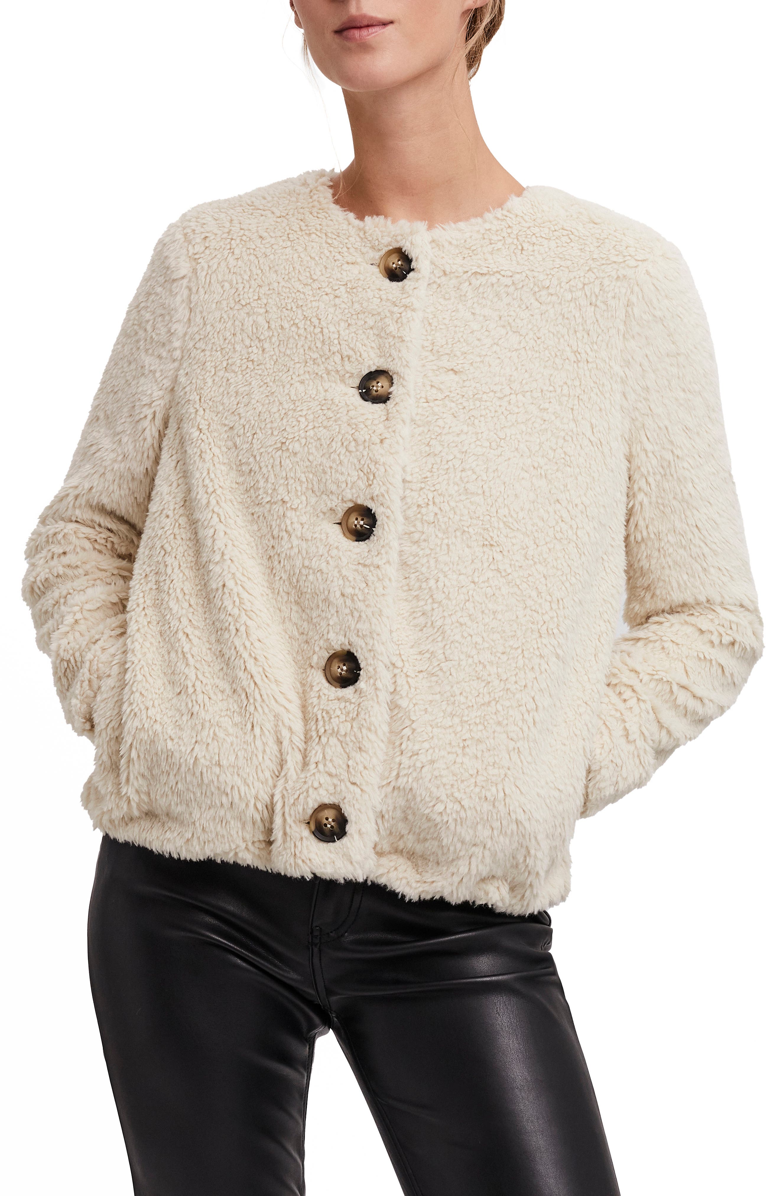 teddy jacket nordstrom rack