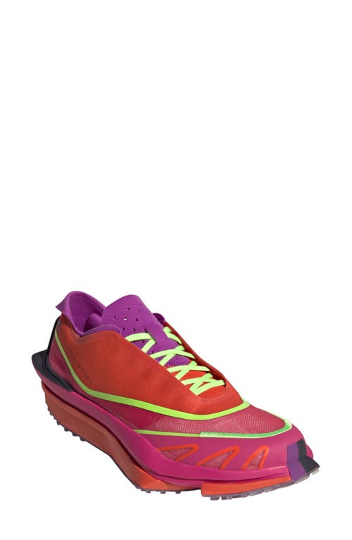 adidas by Stella McCartney Earthlight Pro Running Shoe Active Orange/Magenta/Purple at Nordstrom,