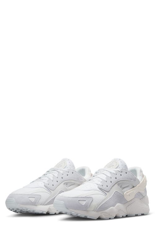 Shop Nike Air Huarache Sneaker In Summit White/silver