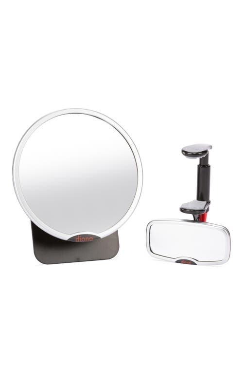 Diono Easy View & See Me Too Car Mirror Set in Silver at Nordstrom