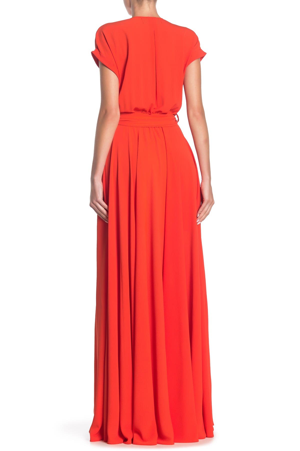MEGHAN LA Jasmine Faux Wrap Maxi Dress Nordstromrack