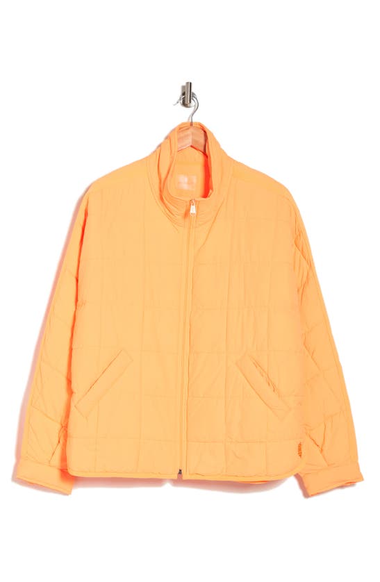 Fp Movement Pippa Packable Puffer Jacket In Tangerine
