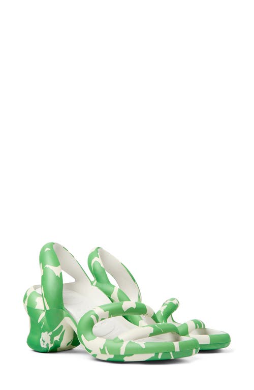 Shop Camper Kobarah Slingback Sandal In Green Multi