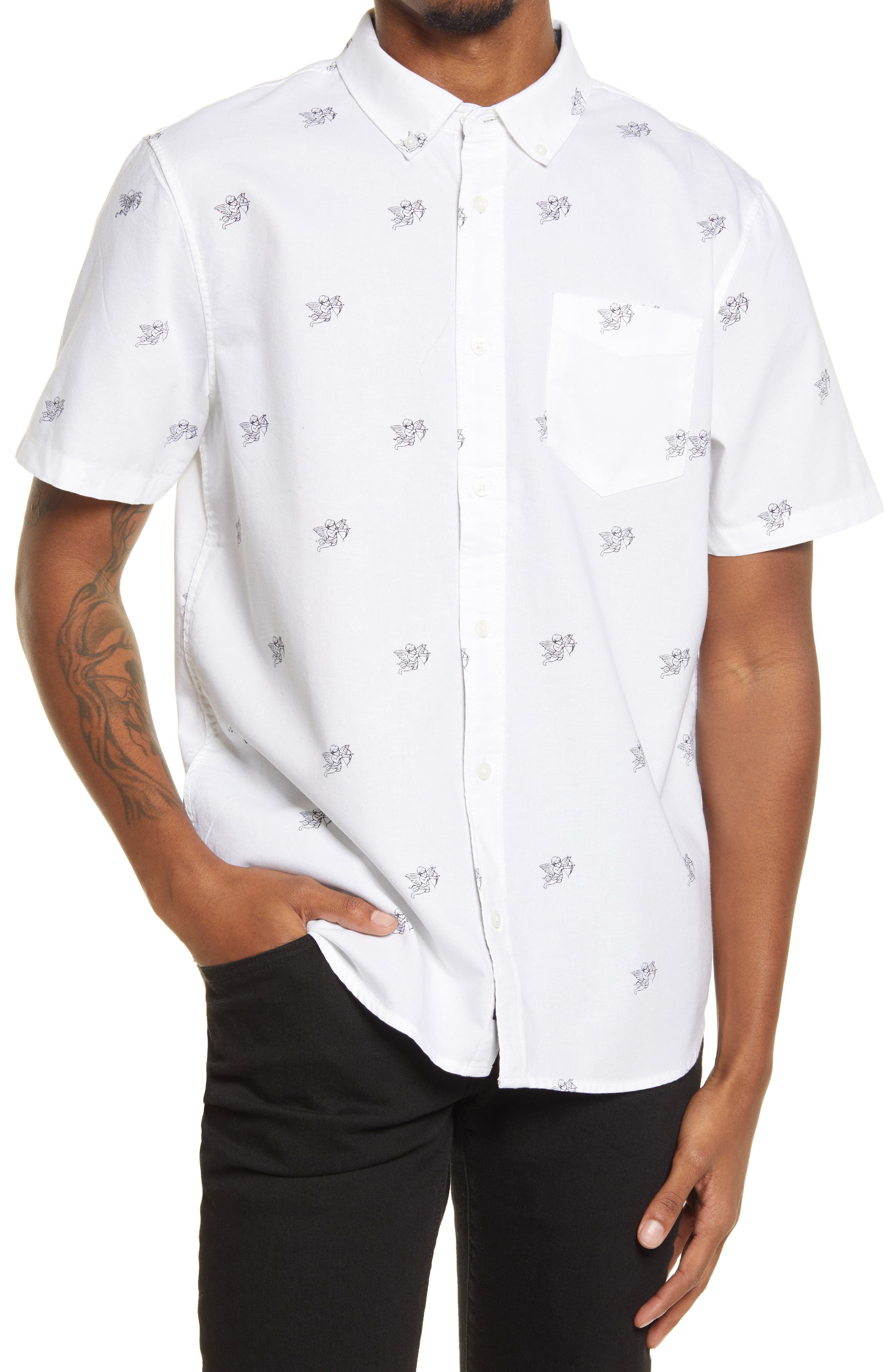 cherub button up shirt