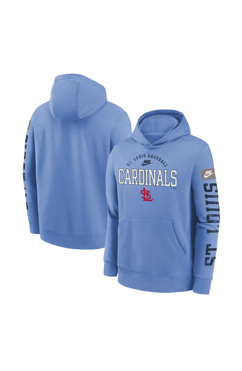 Nike Youth Nike Light Blue St. Louis Cardinals Cooperstown Collection ...