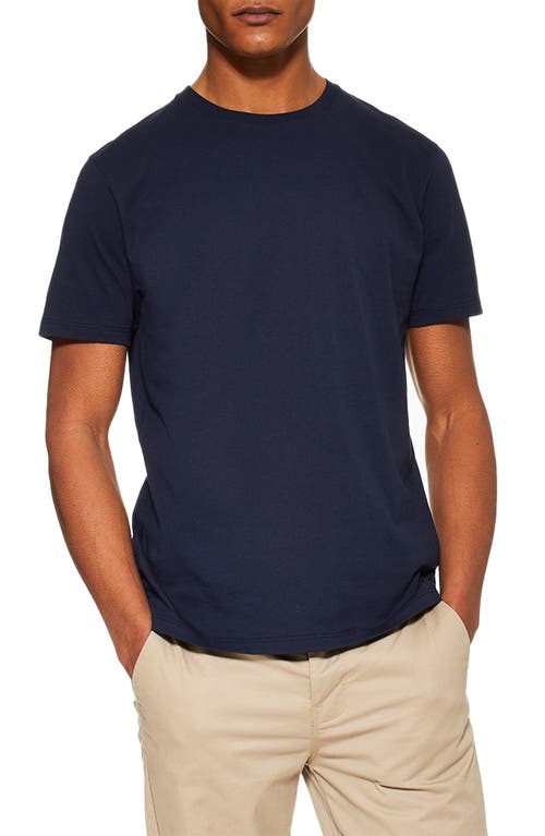 Topman Classic Fit T-Shirt in Navy