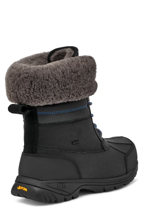 Shop Ugg(r) Butte Waterproof Hiking Boot In Black/big Sky