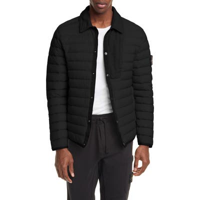 Stone Island Quilted Down Jacket, Black