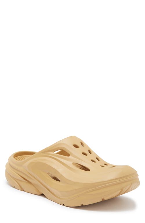 Shop Hoka Gender Inclusive Ora Recovery Mule In Wheat/wheat