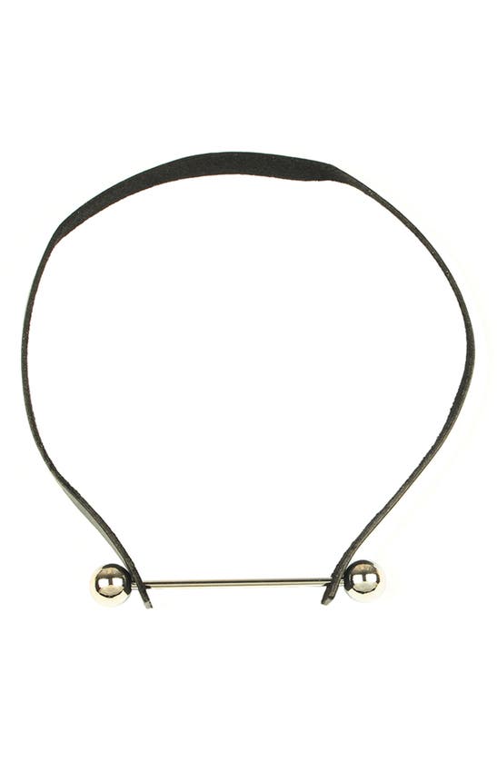 Eye Candy Los Angeles Sienna Choker Necklace In Black