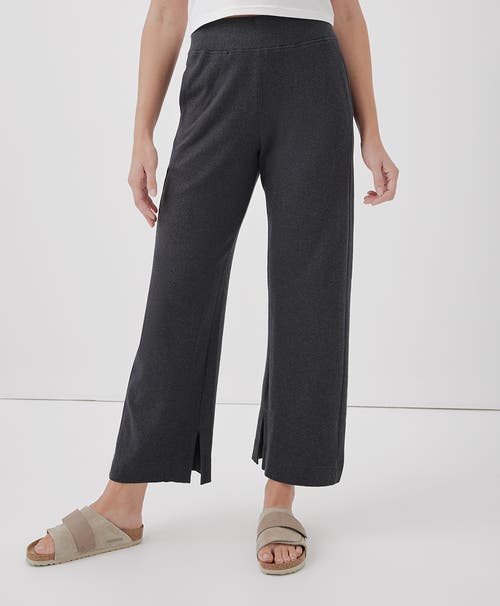 Pact Organic Cotton Airplane Pant In Charcoal Heather