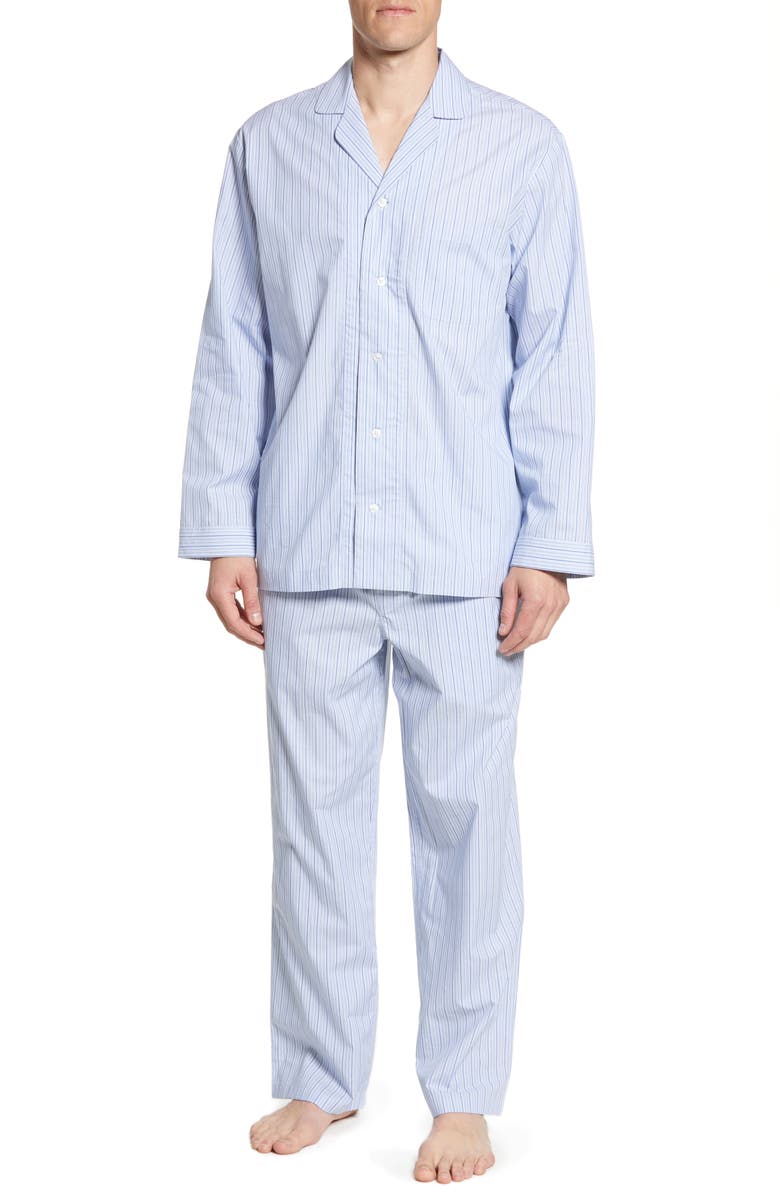 Nordstrom Men's Shop Poplin Pajama Set | Nordstrom