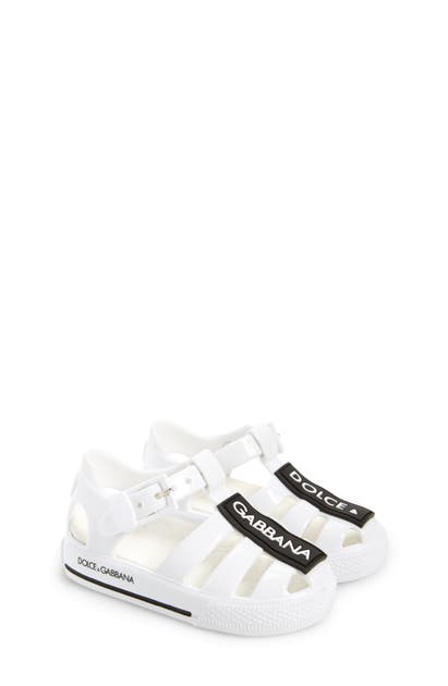 DOLCE & GABBANA JELLY FISHERMAN SANDAL,DN0115